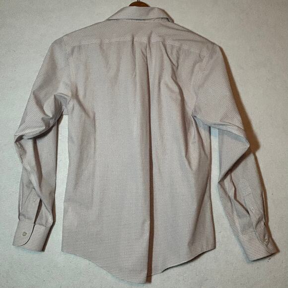 Devon & Jones Mens Size M Mississippi State Button Down Cotton Blend Checked - Picture 4 of 8